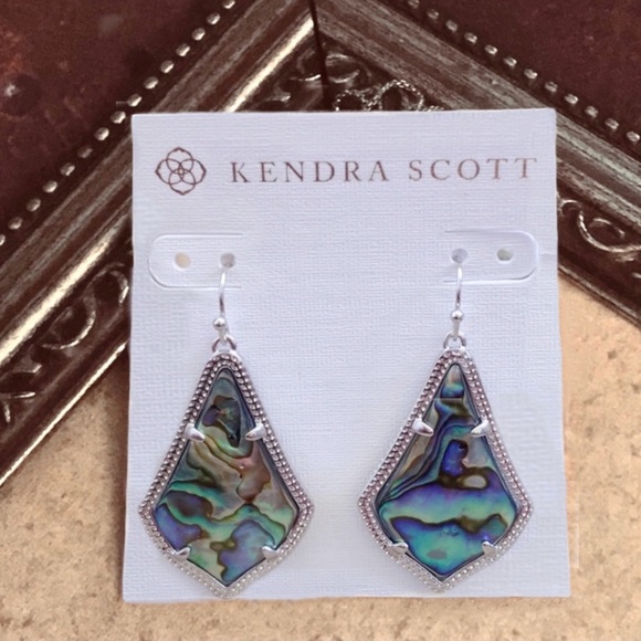 Kendra Scott Jewelry - KENDRA SCOTT • Silver Abalone Shell Alex Earrings